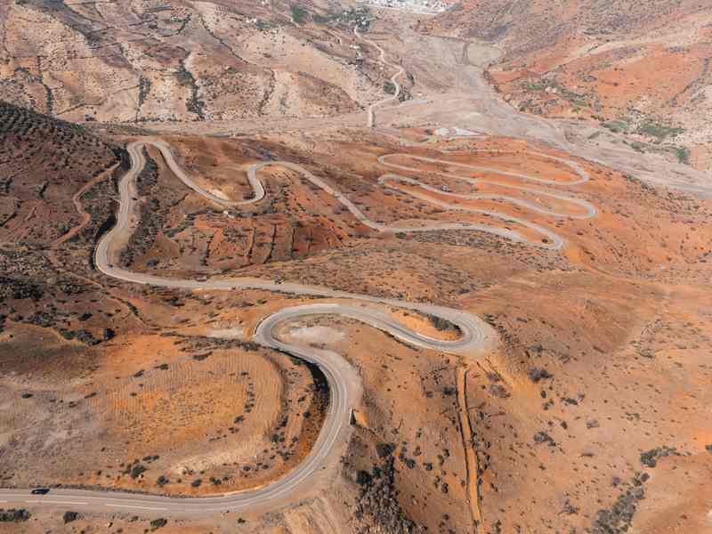 Gorges du Dadès à moto